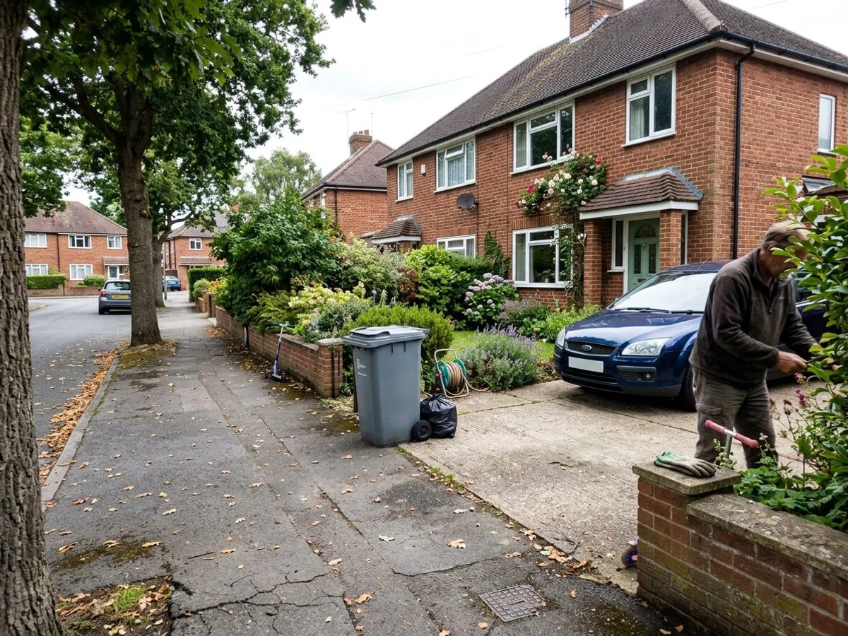 Traditional residential home and mature garden in Luton